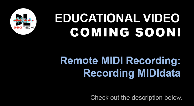 Remote MIDI Recording